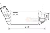 Van Wezel 40004360 Радіатор інтеркулера