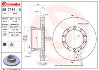 Brembo 09.7164.10 Brake disc