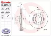 Brembo 09.8071.10 Brake disc