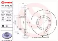 Brembo 09.8173.10 Brake disc