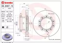 Brembo 09.9467.10 Brake disc