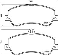 Textar 2486701 Колодки тормозные Textar 2486701 Колодки тормозные