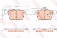 TRW GDB1957 Колодки гальмівні TRW GDB1957 Колодки гальмівні