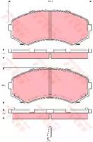 TRW GDB3254 Колодки тормозные