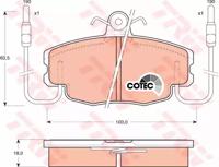 TRW GDB807 Brake pads TRW GDB807 Brake pads