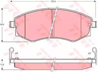 TRW GDB895 Brake pads