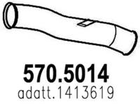 Asso 570.5014 Exhaust pipe