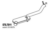 Asso 570.7011 Середній кінцевий глушник ог Asso 570.7011 Середній кінцевий глушник ог