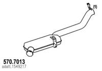 Asso 570.7013 Середній кінцевий глушник ог Asso 570.7013 Середній кінцевий глушник ог