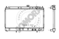 Somora 180640D Радіатор охолодження двигуна