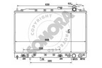 Somora 180640G Радіатор охолодження двигуна Somora 180640G Радіатор охолодження двигуна