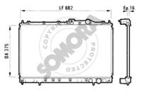 Somora 181041 Радіатор