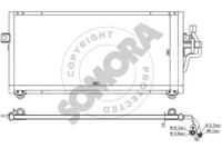 Somora 181160 Випаровувач кондиціонера Somora 181160 Випаровувач кондиціонера