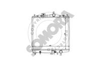 Somora 182040 Радиатор охлаждения двигателя