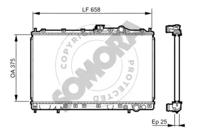 Somora 182042 Радіатор