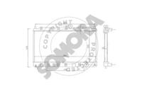 Somora 185140A Радіатор охолодження двигуна