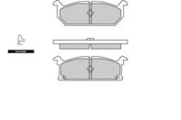 ETF 120279 Brake pads ETF 120279 Brake pads