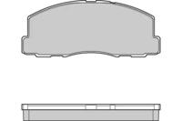 ETF 120299 Brake pads