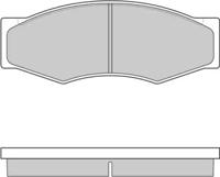 ETF 120302 Brake pads