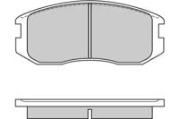 ETF 120558 Brake pads