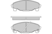 ETF 120601 Колодки гальмівні