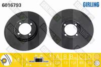 Girling 6016793 Диск гальмівний Girling 6016793 Диск гальмівний