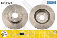 Girling 6018121 Диск гальмівний Girling 6018121 Диск гальмівний