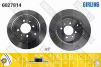 Girling 6027814 Диск гальмівний