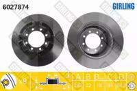 Girling 6027874 Brake disc