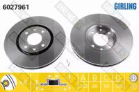 Girling 6027961 Диск гальмівний