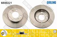 Girling 6040221 Brake disc