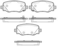 Remsa 1578.02 Brake pads Remsa 1578.02 Brake pads