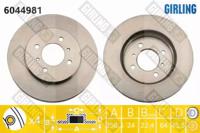 Girling 6044981 Диск гальмівний