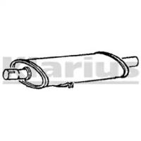 Klarius 210092 Середній глушник вихлопних газів