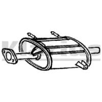 Klarius 210593 Глушитель выхлопных газов конечный