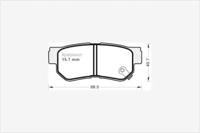 MGA 770 Brake pads