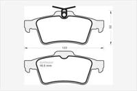 MGA 806 Колодки тормозные