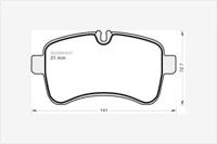 MGA 891 Колодки гальмівні