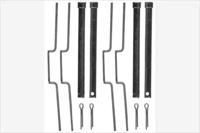 MGA A149 Монтажний комплект гальмівних колодок