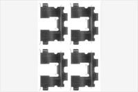 MGA A163 Комплект монтажный дисковых тормозных колодок