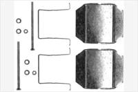 MGA A204 Spring set disc brake