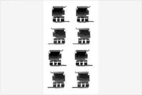 MGA A215 Spring set disc brake