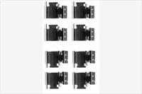 MGA A221 Монтажний комплект гальмівних колодок MGA A221 Монтажний комплект гальмівних колодок