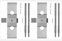 MGA A236 Комплект монтажный дисковых тормозных колодок