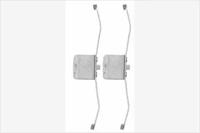 MGA A238 Монтажний комплект гальмівних колодок MGA A238 Монтажний комплект гальмівних колодок