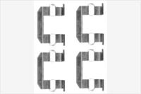 MGA A242 Монтажний комплект гальмівних колодок