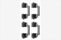 MGA A249 Монтажний комплект гальмівних колодок MGA A249 Монтажний комплект гальмівних колодок