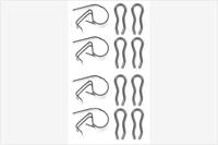 MGA A33 Монтажний комплект гальмівних колодок MGA A33 Монтажний комплект гальмівних колодок