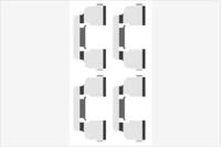 MGA A332 Spring set disc brake