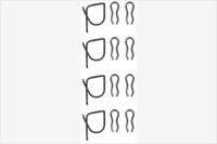 MGA A35 Монтажний комплект гальмівних колодок MGA A35 Монтажний комплект гальмівних колодок